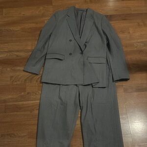 Uniqlo Classic Charcoal Pantsuit